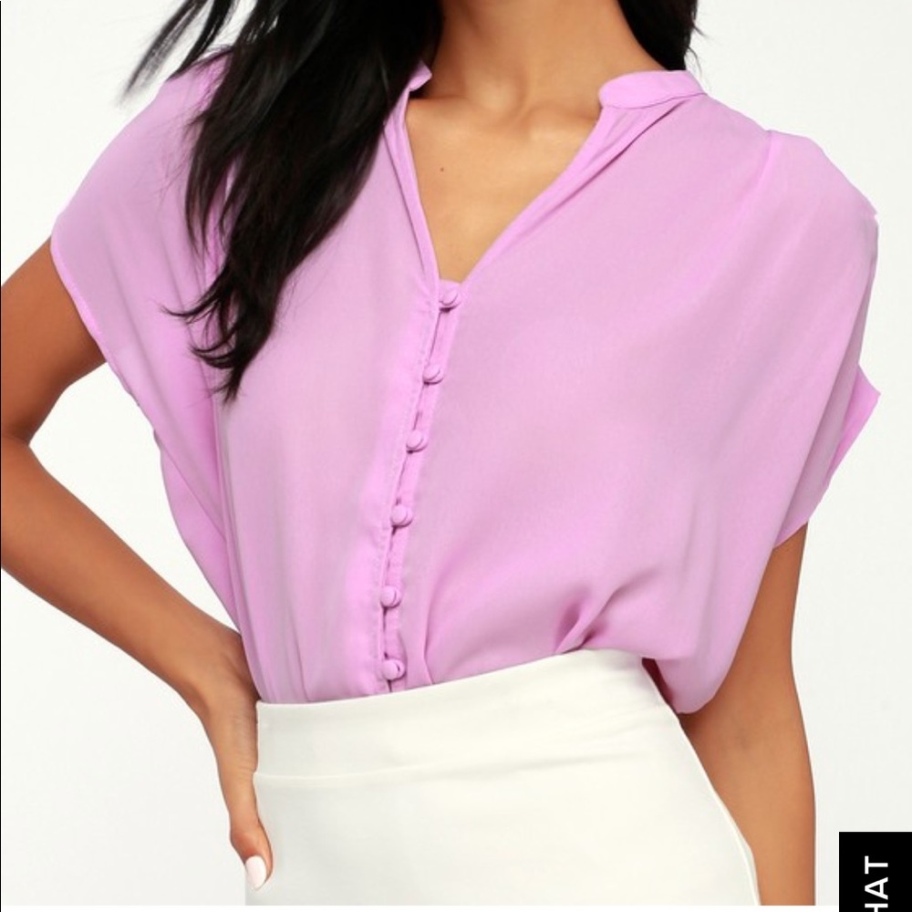 LULUS brand new lavender tank!!!
